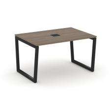 Style Project Стол переговорный SN-5T2.SPRG-001 Вяз Благородный/Металл Черный/Заглушка Металл Черный