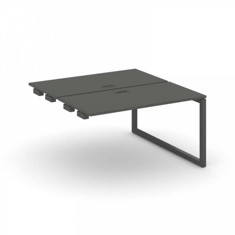 Style Project Стол-приставка к опор. элем. SN-5O.DPRS-014 Антрацит/Металл Антрацит 1580*1432*750