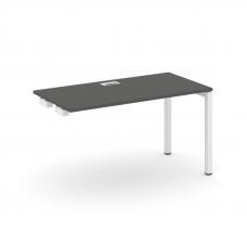 Style Project Стол-приставка к опор. элем. SN-5P.OPRS-024 Антрацит/Металл Белый 1580*800*750