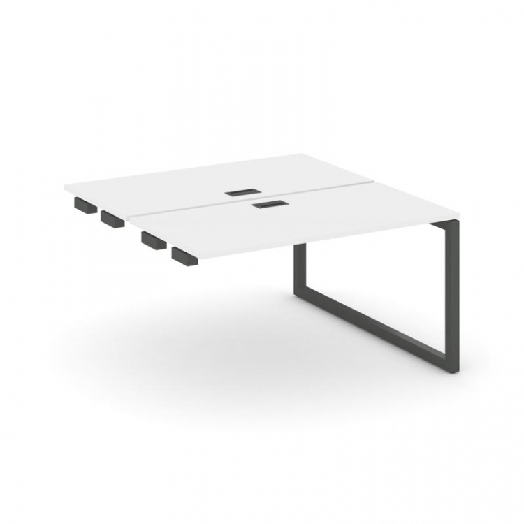 Style Project Стол-приставка к опор. элем. SN-5O.DPRS-001 Белый/Металл Антрацит 980*1232*750