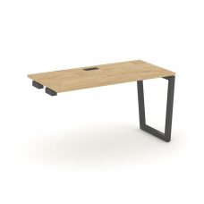 Style Project Стол-приставка к опор. элем. SN-5T2.OPRS-011 Тиквуд Светлый/Металл Антрацит/Заглушка П