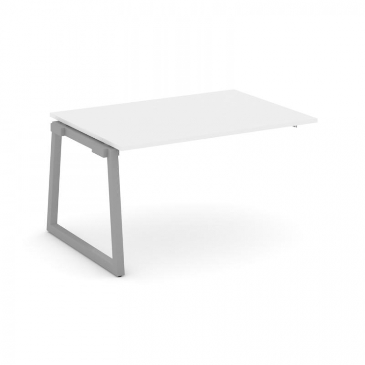 Style Project Проходной наб. элем. перег. стола SN-5T1.NSPRG-001.3 Белый/Металл Серый 980*980*750