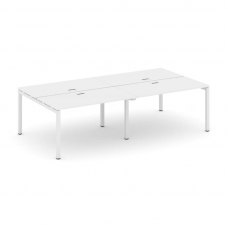 Style Project Рабочая станция 2-х сторон. SN-5P.DRS-044 Белый/Металл Белый 3160*1432*750