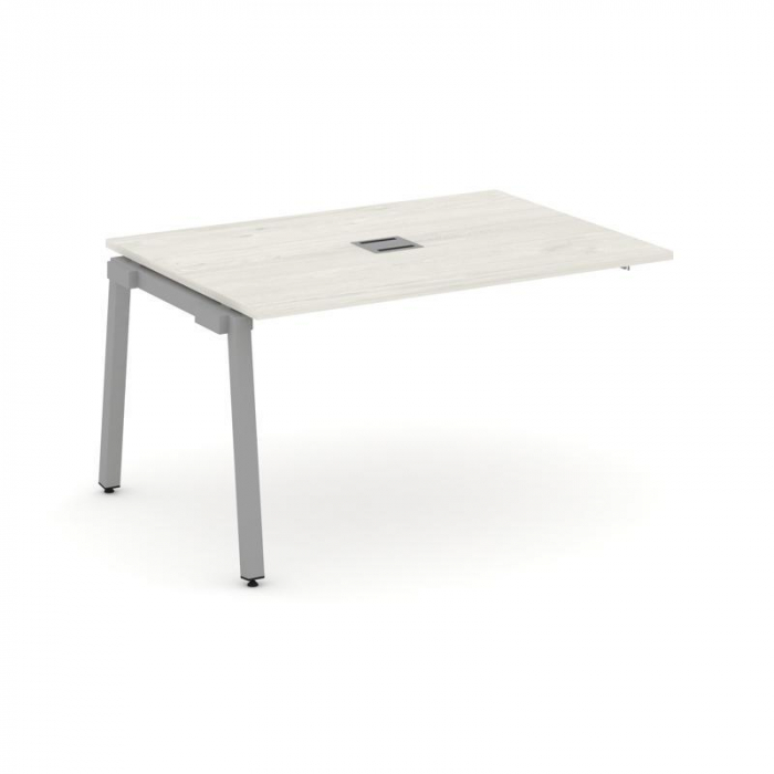 Style Project Проходной наб. элем. перег. стола SN-5A.NSPRG-003 Дуб Наварра/Металл Серый 1380*980*75