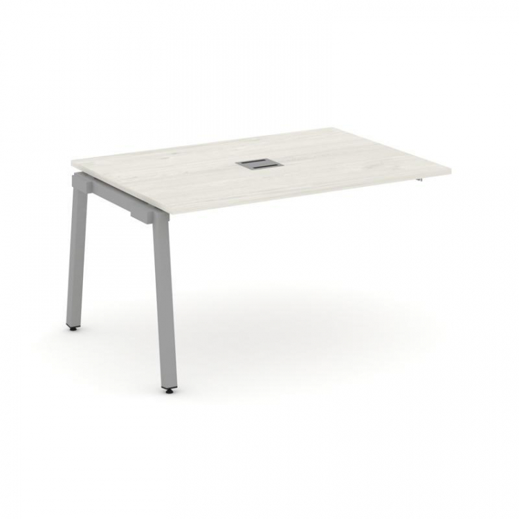 Style Project Проходной наб. элем. перег. стола SN-5A.NSPRG-003 Дуб Наварра/Металл Серый 1380*980*75