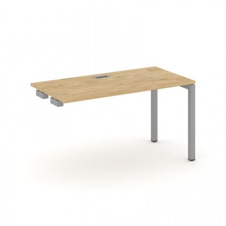 Style Project Стол-приставка к опор. элем. SN-5P.OPRS-021 Тиквуд Светлый/Металл Серый 980*800*750