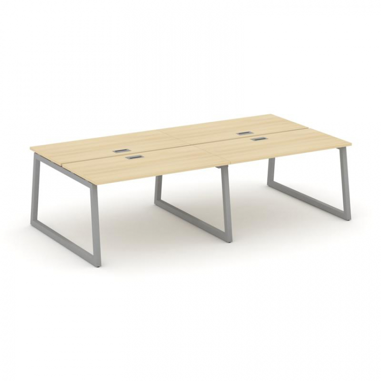 Style Project Рабочая станция 2-х сторон. SN-5T1.DRS-034 Акация Лорка/Металл Серый/Заглушка Пластик