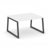 Style Project Стол переговорный SN-5T1.SPRG-032.3 Белый/Металл Антрацит 1180*1180*750