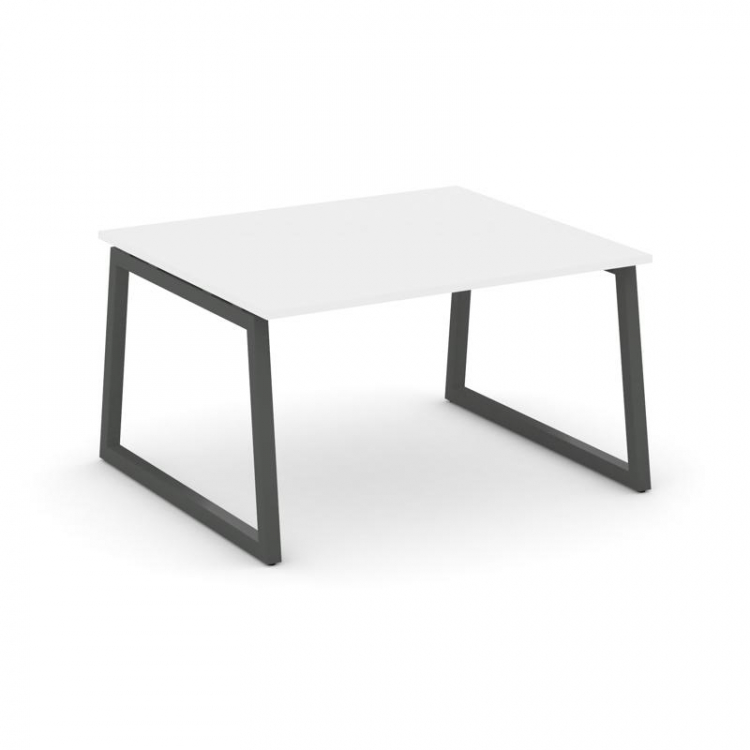 Style Project Стол переговорный SN-5T1.SPRG-032.3 Белый/Металл Антрацит 1180*1180*750