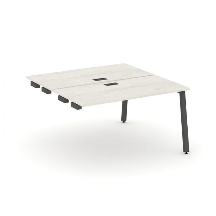 Style Project Стол-приставка к опор. элем. SN-5A.DPRS-024 Дуб Наварра/Металл Антрацит 1580*1632*750