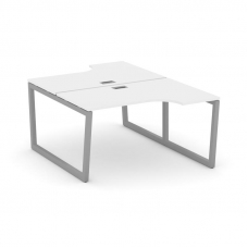 Style Project Рабочая станция эргоном. SN-5T2.DRPA-011 Белый/Металл Серый/Заглушка Пластик Серебро 1