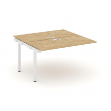 Style Project Проходной наб. элем. SN-5P.DNRS-013 Тиквуд Светлый/Металл Белый 1380*1432*750