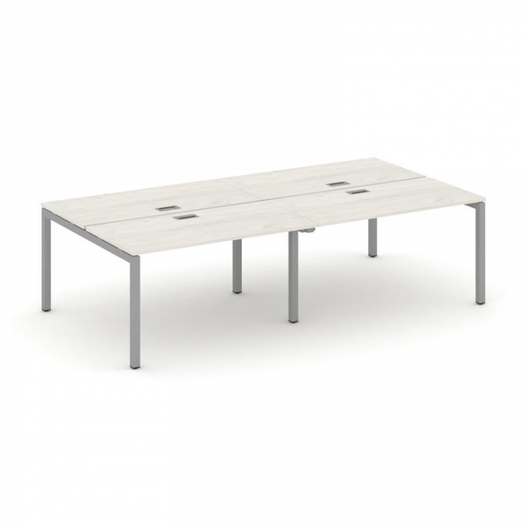 Style Project Рабочая станция 2-х сторон. SN-5P.DRS-041 Дуб Наварра/Металл Серый 1960*1432*750