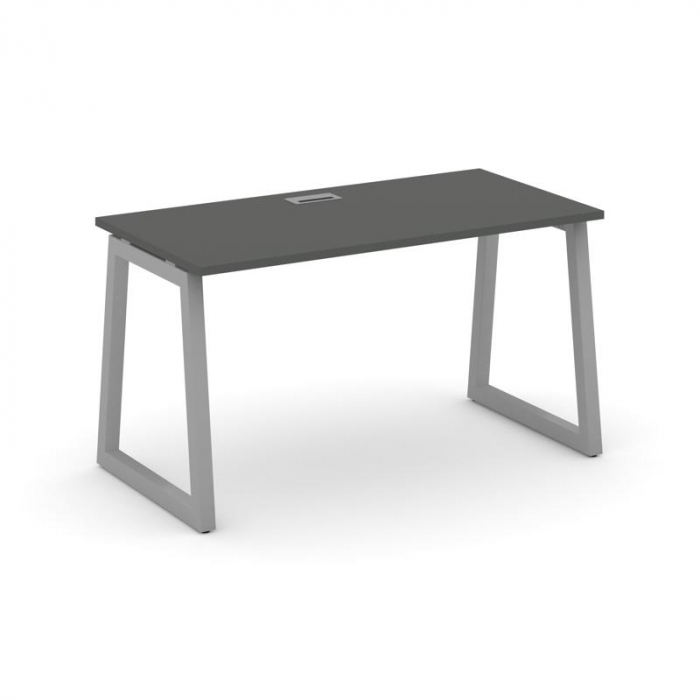 Style Project Стол письменный SN-5T1.SP-001 Антрацит/Металл Серый/Заглушка Пластик Серебристый 980*6