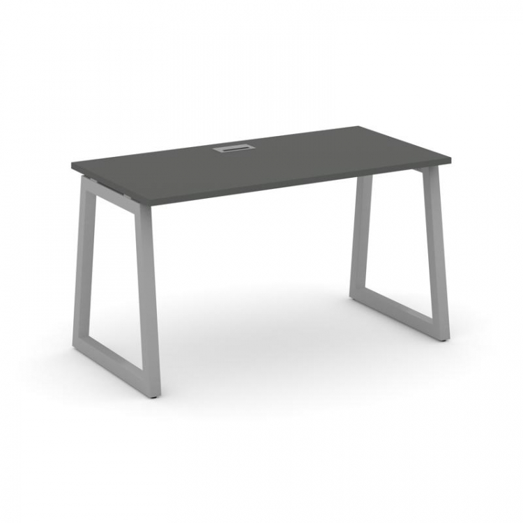 Style Project Стол письменный SN-5T1.SP-001 Антрацит/Металл Серый/Заглушка Пластик Серебристый 980*6