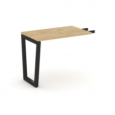 Style Project Брифинг-приставка SN-5T2.BR-004 Тиквуд Светлый/Металл Черный 1180*600*750