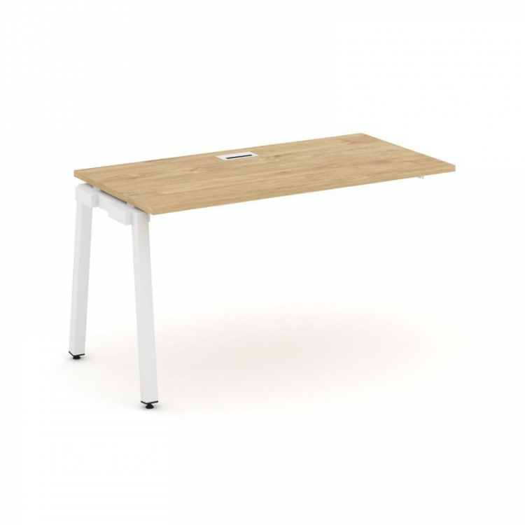 Style Project Проходной наб. элем. SN-5A.ONRS-002 Тиквуд Светлый/Металл Белый 1180*600*750