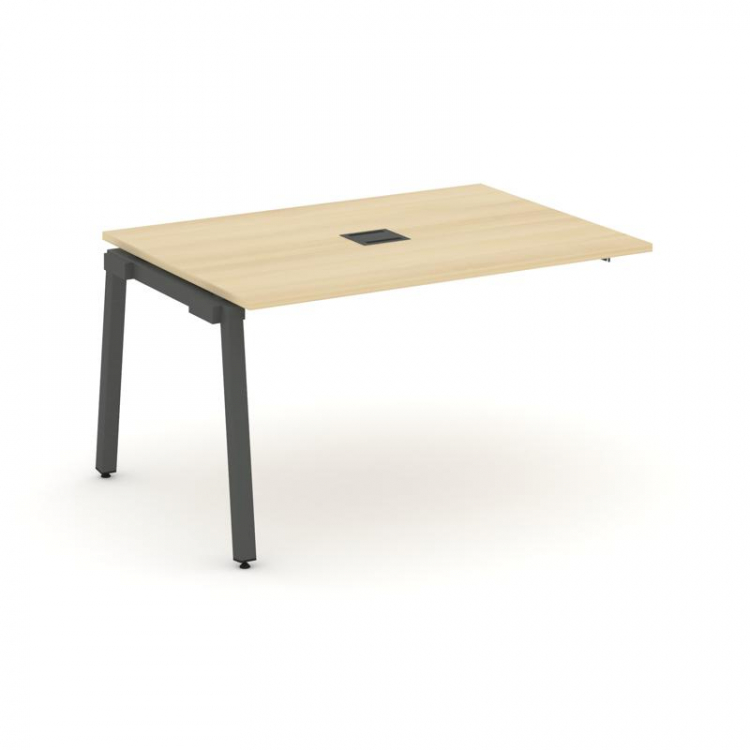 Style Project Проходной наб. элем. перег. стола SN-5A.NSPRG-003 Акация Лорка/Металл Антрацит 1380*98