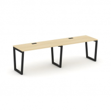 Style Project Рабочая станция 1 сторон. SN-5T2.ORS-024 Акация Лорка/Металл Черный/Заглушка Пластик Ч