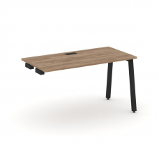 Style Project Стол-приставка к опор. элем. SN-5A.OPRS-004 Дуб Табак/Металл Черный 1580*600*750