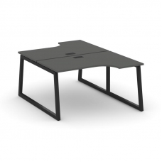 Style Project Рабочая станция эргоном. SN-5T1.DRPA-001 Антрацит/Металл Черный/Заглушка Пластик Черны