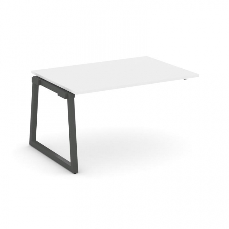 Style Project Проходной наб. элем. перег. стола SN-5T1.NSPRG-001.3 Белый/Металл Антрацит 980*980*750