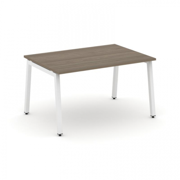 Style Project Стол переговорный SN-5A.SPRG-003.3 Вяз Благородный/Металл Белый 1380*980*750