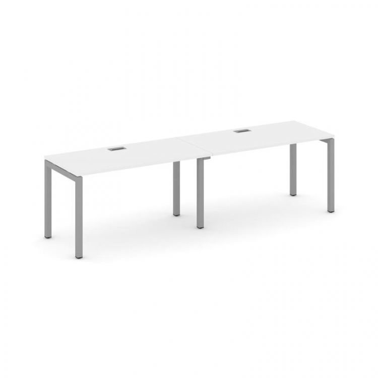 Style Project Рабочая станция 1 сторон. SN-5P.ORS-024 Белый/Металл Серый 3160*800*750
