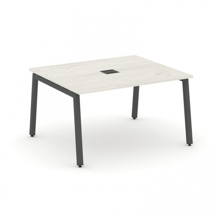 Style Project Стол переговорный SN-5A.SPRG-033 Дуб Наварра/Металл Антрацит 1380*1180*750