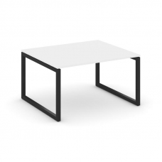 Style Project Стол переговорный SN-5O.SPRG-034.3 Белый/Металл Черный 1580*1180*750