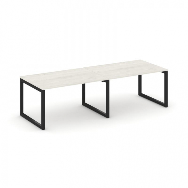 Style Project Стол переговорный SN-5O.SPRG-014.3 Дуб Наварра/Металл Черный 3160*980*750