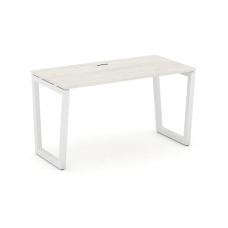 Style Project Стол письменный SN-5T2.SP-005 Дуб Наварра/Металл Белый/Заглушка Пластик Белый 1780*600