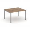 Style Project Стол переговорный SN-5P.SPRG-032.3 Дуб Табак/Металл Серый 1180*1180*750