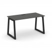 Style Project Стол письменный SN-5T1.SP-024 Антрацит/Металл Черный/Заглушка Пластик Черный 1580*800*