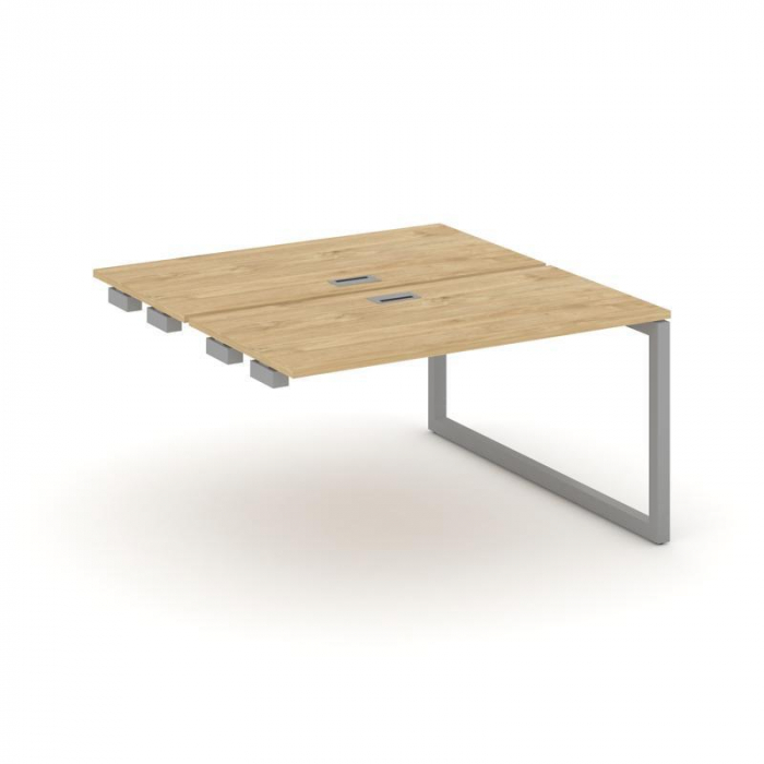 Style Project Стол-приставка к опор. элем. SN-5O.DPRS-001 Тиквуд Светлый/Металл Серый 980*1232*750