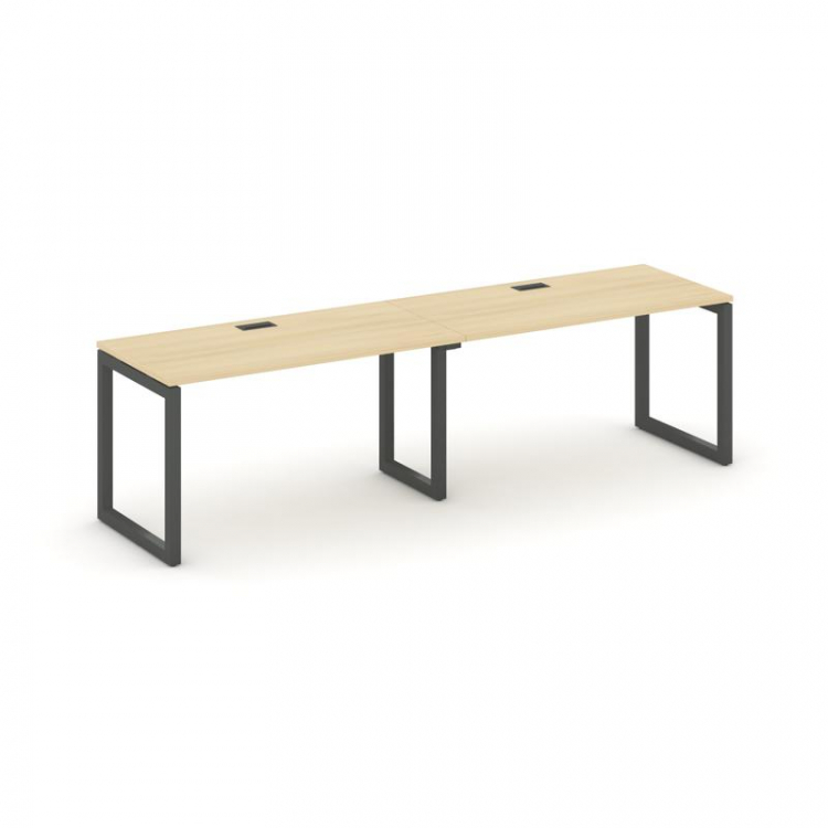 Style Project Рабочая станция 1 сторон. SN-5O.ORS-011 Акация Лорка/Металл Антрацит 1960*700*750