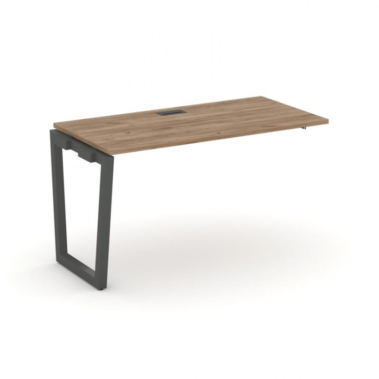 Style Project Проходной наб. элем. SN-5T2.ONRS-002 Дуб Табак/Металл Антрацит/Черный Пластик 1180*600