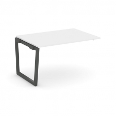 Style Project Проходной наб. элем. перег. стола SN-5T2.NSPRG-001.3 Белый/Металл Антрацит 980*980*750