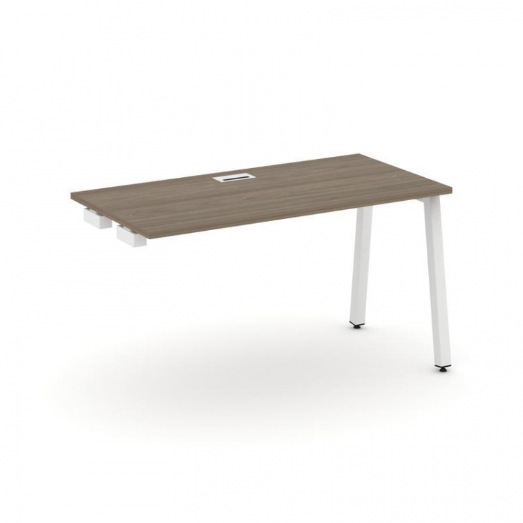 Style Project Стол-приставка к опор. элем. SN-5A.OPRS-004 Вяз Благородный/Металл Белый 1580*600*750