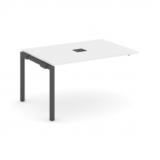 Style Project Проходной наб. элем. перег. стола SN-5P.NSPRG-004 Белый/Металл Антрацит 1580*980*750