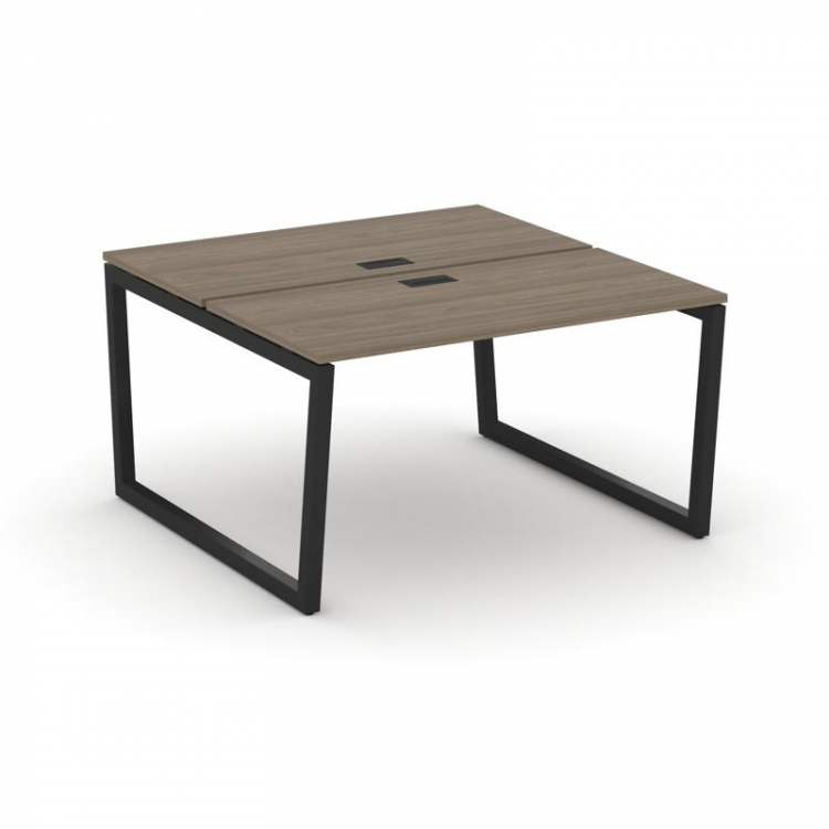 Style Project Рабочая станция 2-х сторон. SN-5T2.DRS-011 Вяз Благородный/Металл Черный/Заглушка Плас