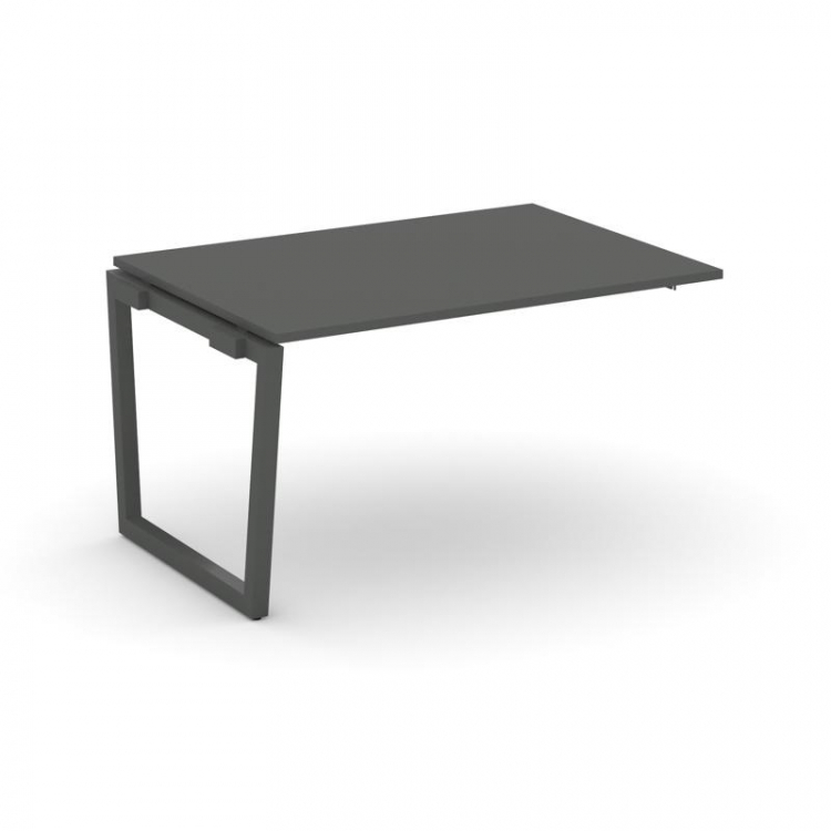 Style Project Проходной наб. элем. перег. стола SN-5T2.NSPRG-001.3 Антрацит/Металл Антрацит 980*980*