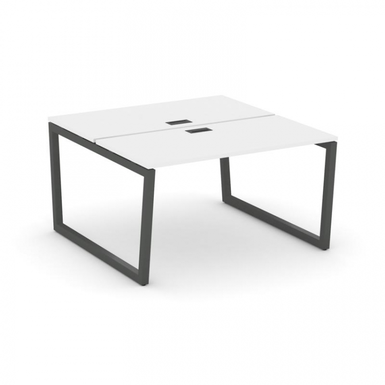 Style Project Рабочая станция 2-х сторон. SN-5T2.DRS-012 Белый/Металл Антрацит/Черный Пластик 1180*1
