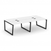 Style Project Рабочая станция 2-х сторон. SN-5T2.DRS-032 Белый/Металл Черный/Заглушка Пластик Черный