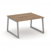 Style Project Стол переговорный SN-5T1.SPRG-032.3 Дуб Табак/Металл Серый 1180*1180*750