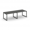 Style Project Стол переговорный SN-5O.SPRG-014.3 Антрацит/Металл Антрацит 3160*980*750