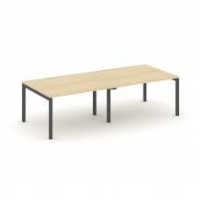 Style Project Стол переговорный SN-5P.SPRG-043.3 Акация Лорка/Металл Антрацит 2760*1180*750