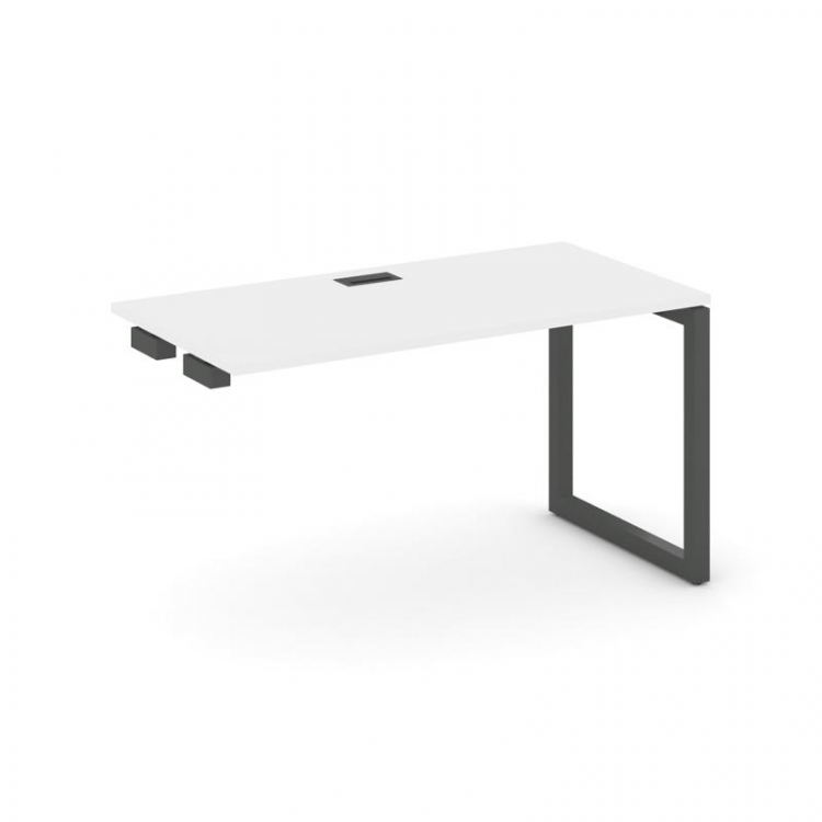 Style Project Стол-приставка к опор. элем. SN-5O.OPRS-002 Белый/Металл Антрацит 1180*600*750