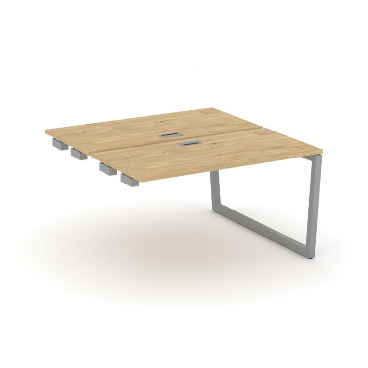 Style Project Стол-приставка к опор. элем. SN-5T2.DPRS-004 Тиквуд Светлый/Металл Серый/Заглушка Плас