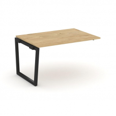 Style Project Проходной наб. элем. перег. стола SN-5T2.NSPRG-003.3 Тиквуд Светлый/Металл Черный 1380